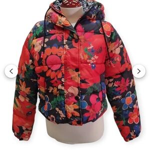 Desigual Multicolor Floral Jacket